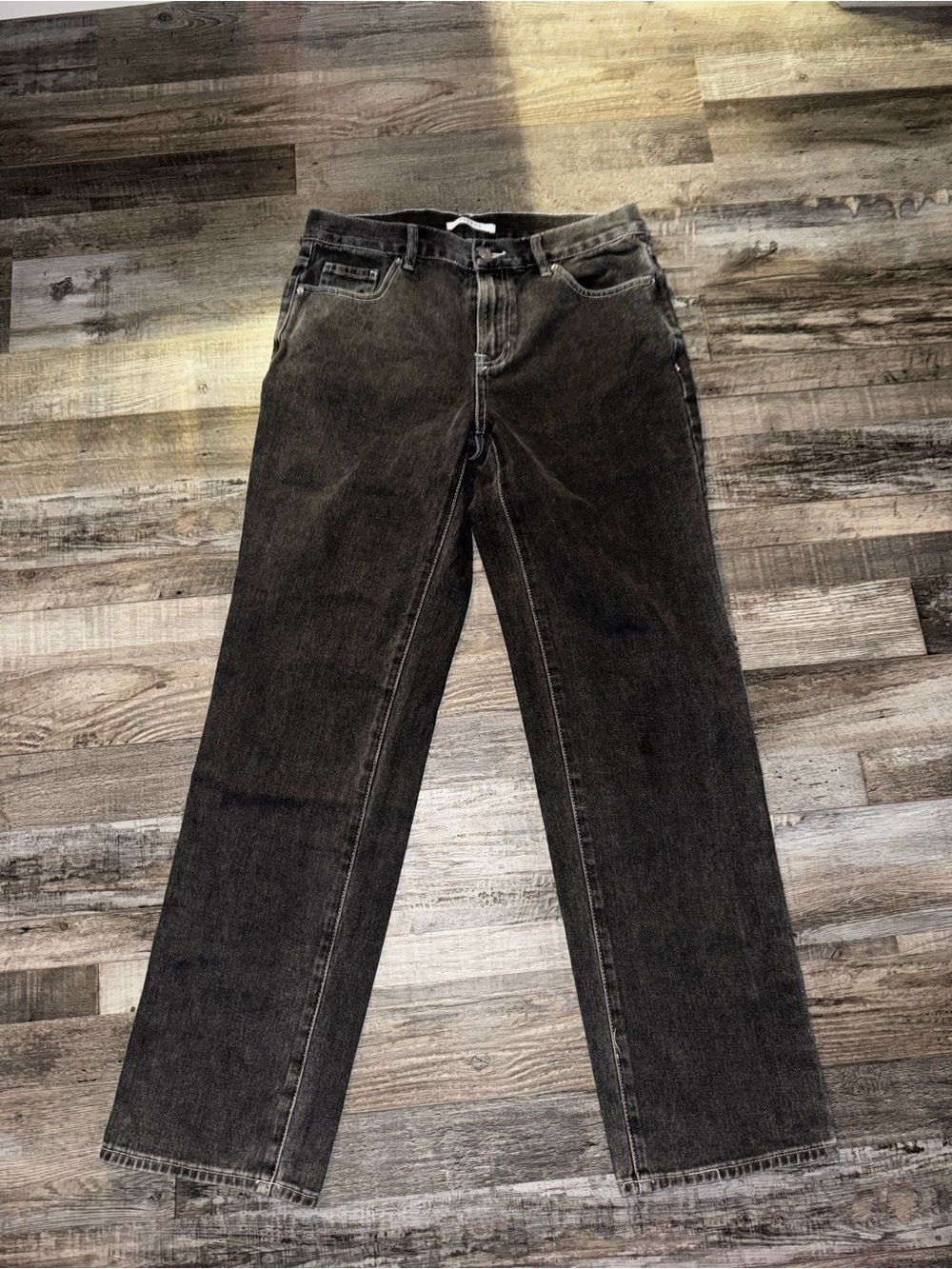 PacSun Straight Leg Jeans Black Waist 27